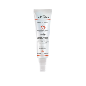 Euphidra Uv System Crema Solare Viso 50+ Invisibile 50 Ml + Fluido Doposole Viso 50 Ml