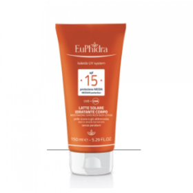 Euphidra Uv System Latte Solare 15 Corpo 150 Ml + Doccia Bronze