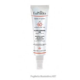 Euphidra Uv System Fluido Mineral 60 Dm 50 Ml + Fluido Viso Doposole 50 Ml