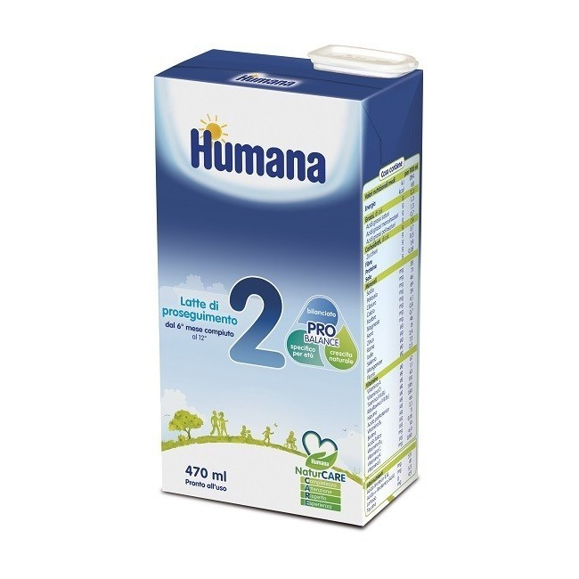 HUMANA 2 470ML NATCARE MP