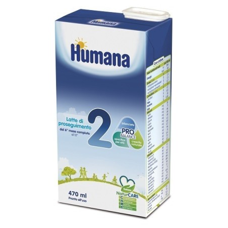 HUMANA 2 470ML NATCARE MP