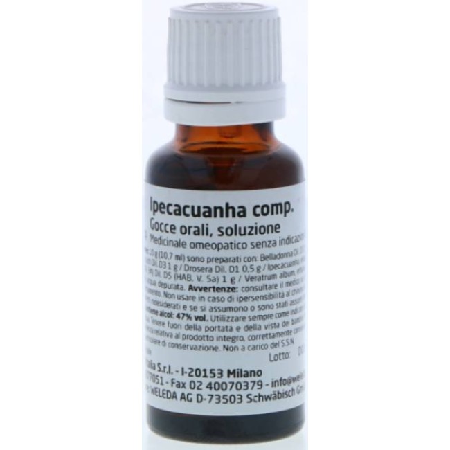 Weleda Ipecacuana Composta Diluizione 20 Ml