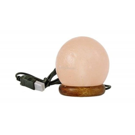 Lampada Di Sale Usb Rosa