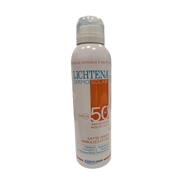 Lichtena Dermosolari Spray Nebulizzatore Spf 50+ 150 Ml