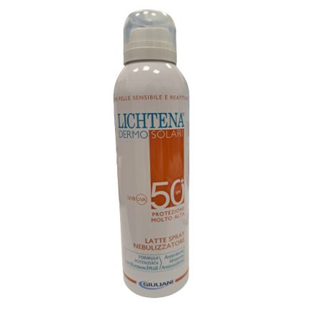 Lichtena Dermosolari Spray Nebulizzatore Spf 50+ 150 Ml