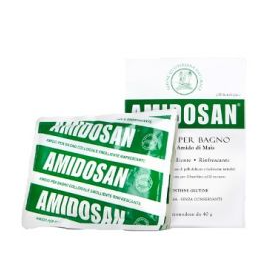 Amidosan Polvere Detergente Lenitiva Emolliente Rinfrescante 7 Bustine 40 G