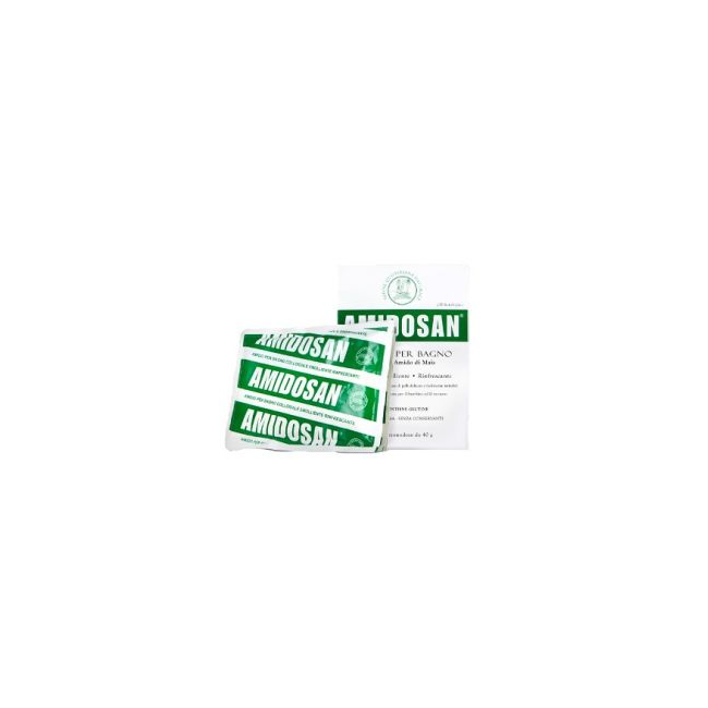 Amidosan Polvere Detergente Lenitiva Emolliente Rinfrescante 7 Bustine 40 G