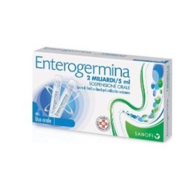 Enterogermina 2 Miliardi / 5 Ml Sospensione Orale Spore Di Bacillus Clausii Poliantibiotico Resistente – Uso Orale