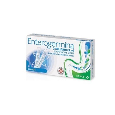 Enterogermina 2 Miliardi / 5 Ml Sospensione Orale Spore Di Bacillus Clausii Poliantibiotico Resistente – Uso Orale
