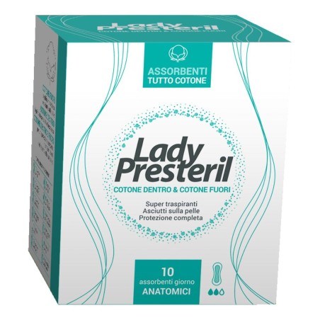 Lady Presteril Anatomico Pocket 10 Pezzi