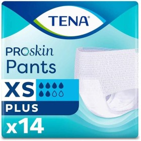 Pannolone A Mutandina Tena Pants Plus Xs 14 Pezzi