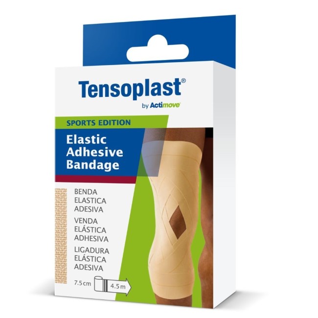 Benda Elastica Actimove Tensoplast Autoadesiva Con Ossido Di Zinco 7,5 Cm X 4,5 M 1 Pezzo