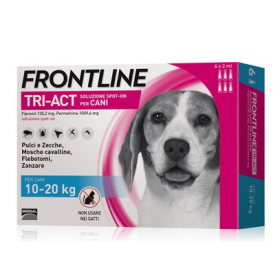 Frontline Tri-act Soluzione Spot-on Per Cani Di 10-20 Kg
