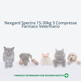 NEXGARD SPECTRA*15-30KG 3CPR