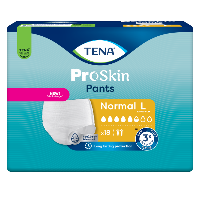 Pannolone A Mutandina Tena Pants Normal L 18 Pezzi