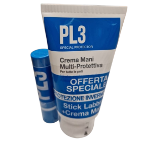 Bundle Pl3 Stick + Crema Mani Multi Protettiva