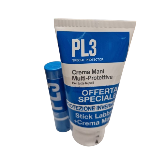 Bundle Pl3 Stick + Crema Mani Multi Protettiva