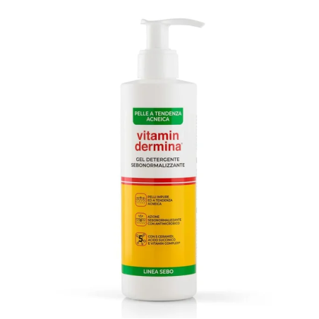 Vitamindermina Sebo Detergente 240 Ml