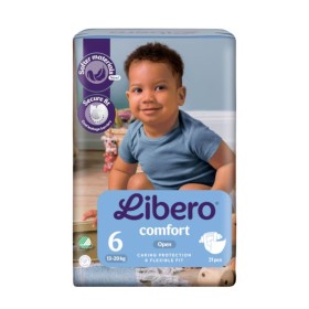 Libero Comfort 6 Pannolino Per Bambino 13-20 21 Pezzi