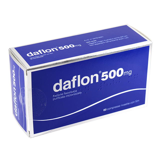 Daflon 60 Compresse Rivestite 500mg Daflon 60 Compresse Rivestite 500mg