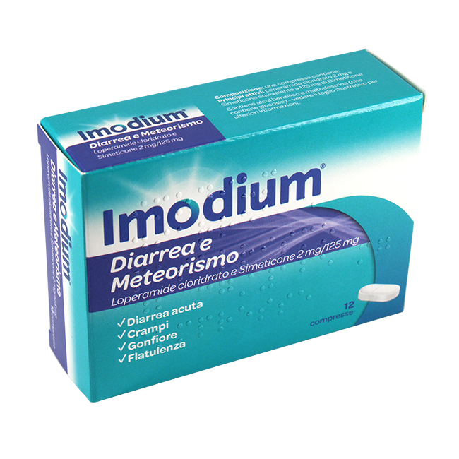 Imodium Diarrea E Meteor 12 Compresse Imodium Diarrea E Meteor 12 Compresse