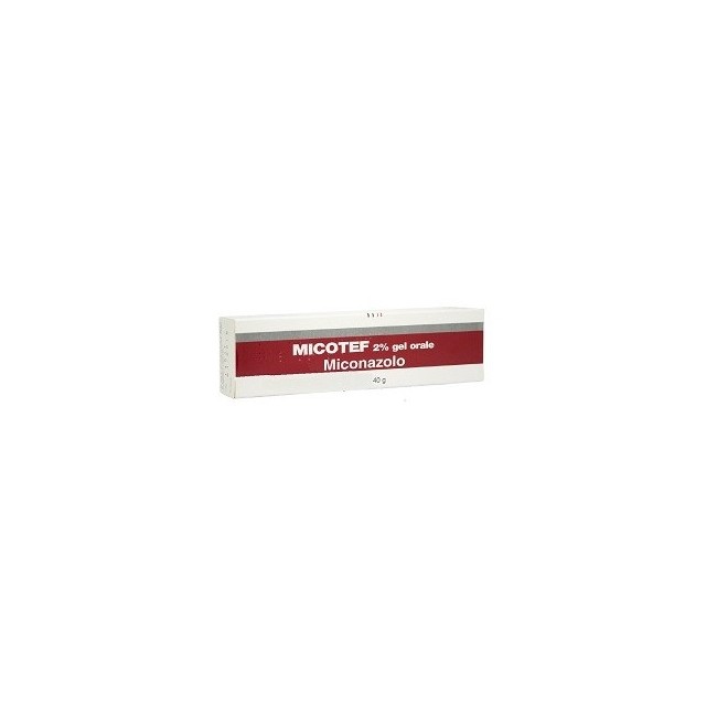 Micotef 2 % Gel Orale Miconazolo Micotef 2 % Gel Orale Miconazolo