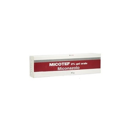 Micotef 2 % Gel Orale Miconazolo Micotef 2 % Gel Orale Miconazolo