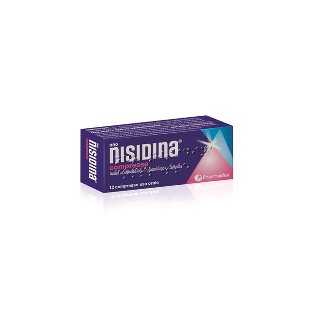 Neo Nisidina Compresse Acido Acetilsalicilico + Paracetamolo + Caffeina Neo Nisidina Compresse Acido Acetilsalicilico + Paracetamolo + Caffeina