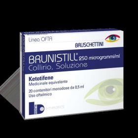 Brunistill 250 Microgrammi/ml Collirio, Soluzione Medicinale Equivalente