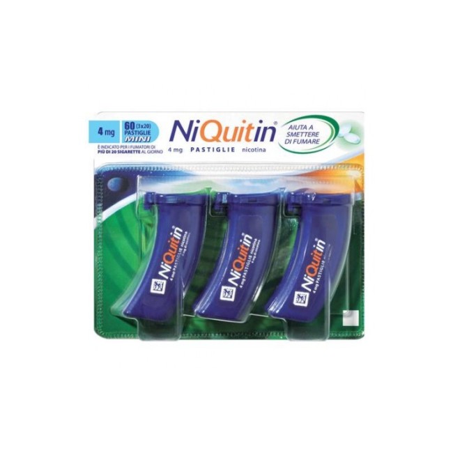 Niquitin 4 Mg Pastiglie Nicotina Niquitin 4 Mg Pastiglie Nicotina