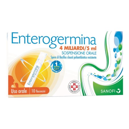 ENTEROGERMINA*OS 10FL 4MLD 5ML