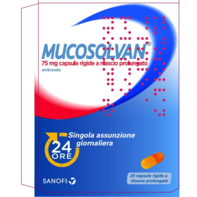 Mucosolvan 75 Mg Capsule Rigide A Rilascio Prolungato Ambroxolo