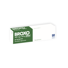 Broxo Din 200 Mg/100 G Gel Gengivale Clorexidina Digluconato
