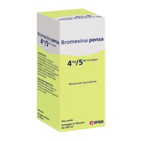 Bromexina Pensa 4 Mg/5 Ml Sciroppo Bromexina Cloridrato Medicinale Equivalente