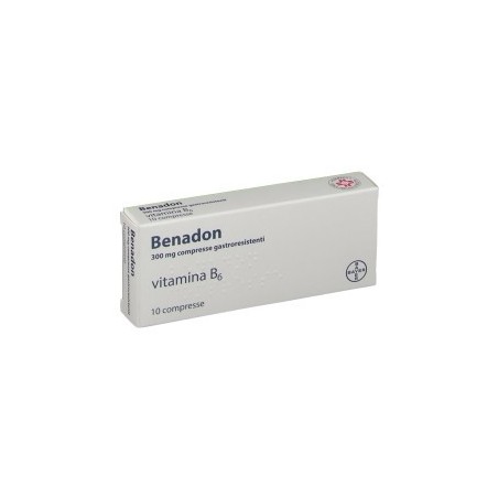 Benadon 300 Mg Compresse Gastroresistenti Vitamina B6 Benadon 300 Mg Compresse Gastroresistenti Vitamina B6