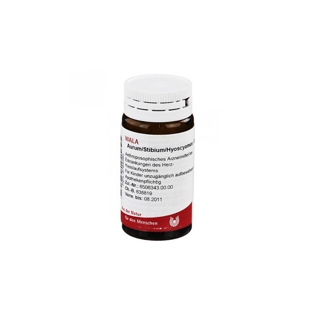 Aurum Stibium Hyos 20 G Globuli Wala Aurum Stibium Hyos 20 G Globuli Wala