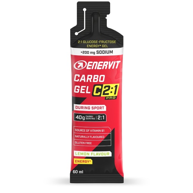 Enervit C2 1 Pro Carbo Gel Lemon Con Sodio 60 Ml Enervit C2 1 Pro Carbo Gel Lemon Con Sodio 60 Ml