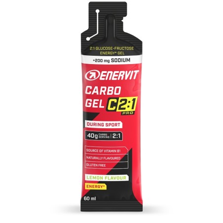 Enervit C2 1 Pro Carbo Gel Lemon Con Sodio 60 Ml Enervit C2 1 Pro Carbo Gel Lemon Con Sodio 60 Ml