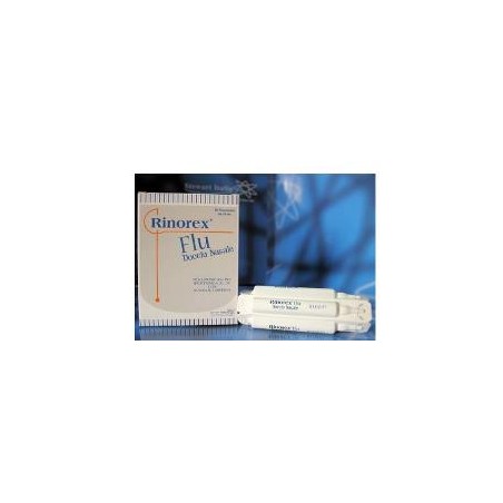 Rinorex Flu Doccia Nasale 10 Flaconcini 10 Ml Rinorex Flu Doccia Nasale 10 Flaconcini 10 Ml