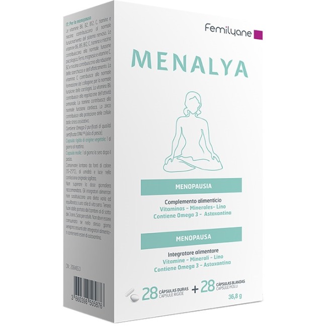 Menalya 28 Capsule Rigide + 28 Capsule Molli Menalya 28 Capsule Rigide + 28 Capsule Molli