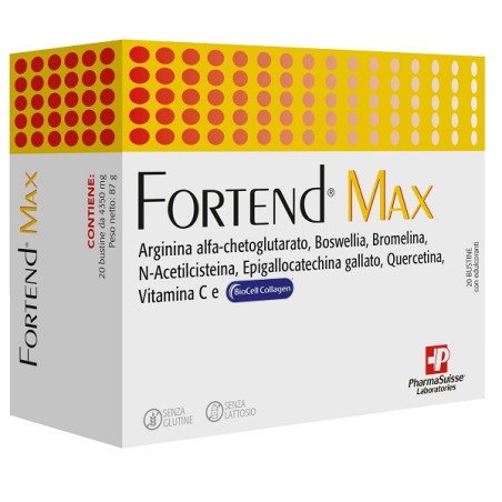 Fortend Max 20 Bustine Senza Glutine E Lattosio Fortend Max 20 Bustine Senza Glutine E Lattosio