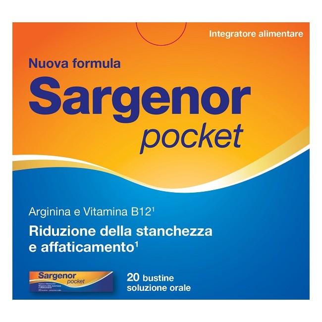 Sargenor Pocket 20 Bustine Da 5 Ml Sargenor Pocket 20 Bustine Da 5 Ml