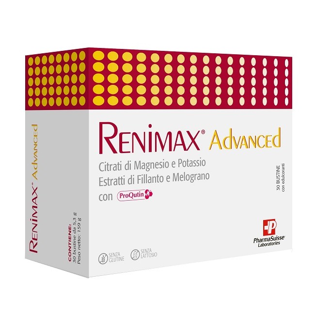 Renimax Advanced 30 Bustine Senza Glutine E Lattosio Renimax Advanced 30 Bustine Senza Glutine E Lattosio