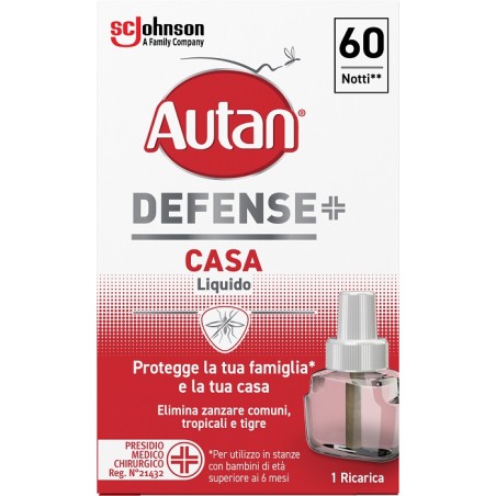 Autan Defense Liquido Elettrico Casa Ricarica 36 Ml Autan Defense Liquido Elettrico Casa Ricarica 36 Ml