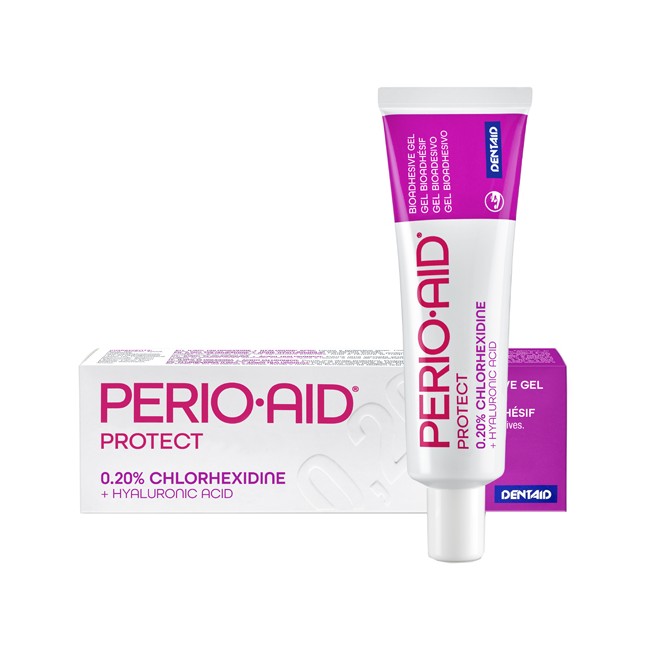 Perio-aid Protect Gel Bioadesivo Clorexidina 0,20%+acido Ialuronico 30 Ml Perio-aid Protect Gel Bioadesivo Clorexidina 0,20%+acido Ialuronico 30 Ml