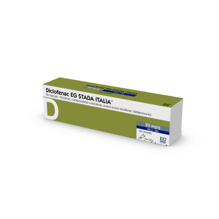 Diclofenac Eg Stada Italia 20 Mg/g Gel Diclofenac, Corrispondente A Diclofenac Sodico Diclofenac Eg Stada Italia 20 Mg/g Gel Diclofenac, Corrispondente A Diclofenac Sodico
