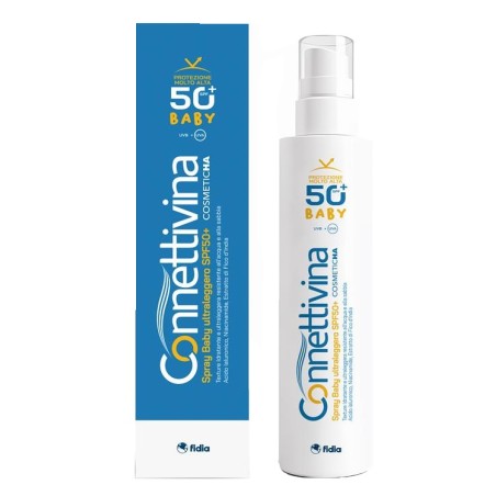 Connettivina Spray Baby Ultraleggero Spf50+ 180 Ml Connettivina Spray Baby Ultraleggero Spf50+ 180 Ml