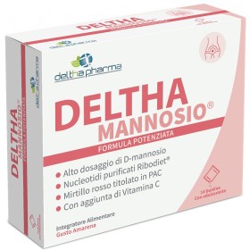 Deltha Mannosio 14 Bustine Amarena Senza Glutine E Lattosio
