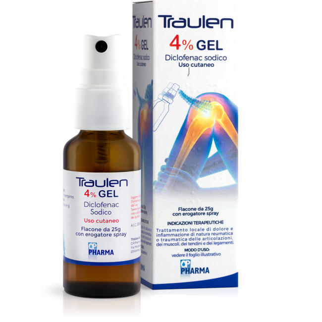 Traulen 4% Gel Diclofenac Sodico Traulen 4% Gel Diclofenac Sodico