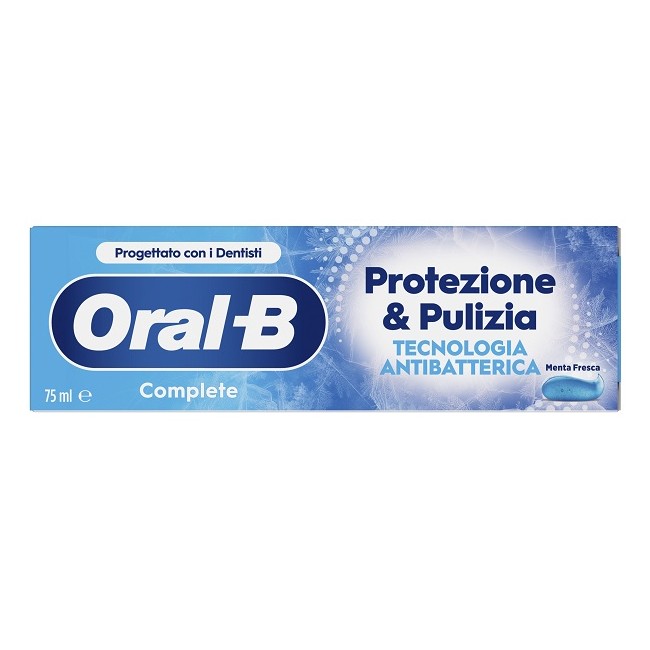 Oralb Complete Protect & Clean Dentifricio 75 Ml Oralb Complete Protect & Clean Dentifricio 75 Ml